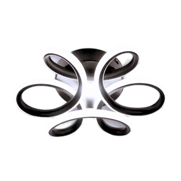 Luminária de Teto Plafon Sobrepor Flower para Quarto Sala (26cm) Plafon - 0014 Viva Lumi 