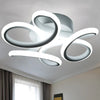 Luminária de Teto Plafon Sobrepor Flower para Quarto Sala (26cm) Plafon - 0014 Viva Lumi Branca Fria 