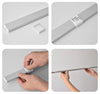Luminária Tubular Flat com Sensor Led Slim (55 e 40cm) Plafon - 0019 Viva Lumi 