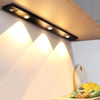 Luminária Tubular Flat com Sensor Led Slim (55 e 40cm) Plafon - 0019 Viva Lumi Preto 40cm (03 lâmpadas) 