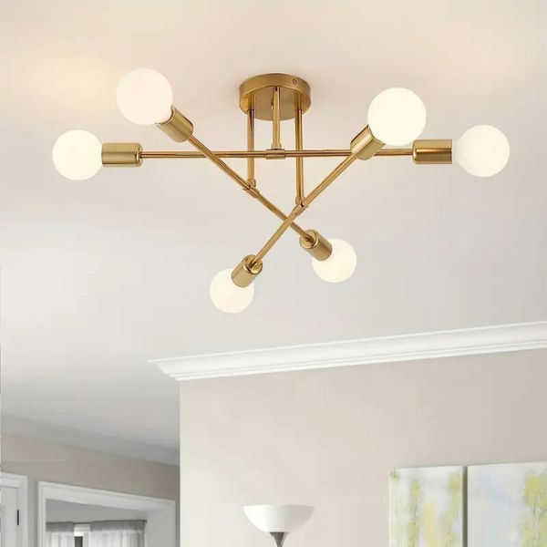 Lustre Nórdico Minimalista [Iluminação - Lustre] - Lustre Nórdico Minimalista Viva Lumi 
