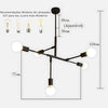 Lustre Nórdico Minimalista Style [Iluminação - Lustre] - Lustre Nórdico Minimalista Style Viva Lumi 