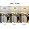 Lustre Pendente 3 Anéis LED [Iluminação - Lustre] - Lustre Pendente 3 Anéis LED Viva Lumi 