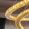 Lustre Pendente 5 Anéis LED [Iluminação - Lustre] - Lustre Pendente 5 Anéis LED Viva Lumi 