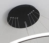 Lustre Pendente Circular Triplo em Led para Sala Jantar Lustre - 0024 Viva Lumi 