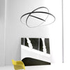 Lustre Pendente Circular Triplo em Led para Sala Jantar Lustre - 0024 Viva Lumi 