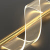 Lustre Pendente de Luxo em Espiral Acrílico Pendente - 0013 Viva Lumi 
