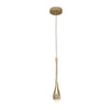 Lustre Pendente de Luxo em Gota Crystals Pendente - 0015 Viva Lumi 