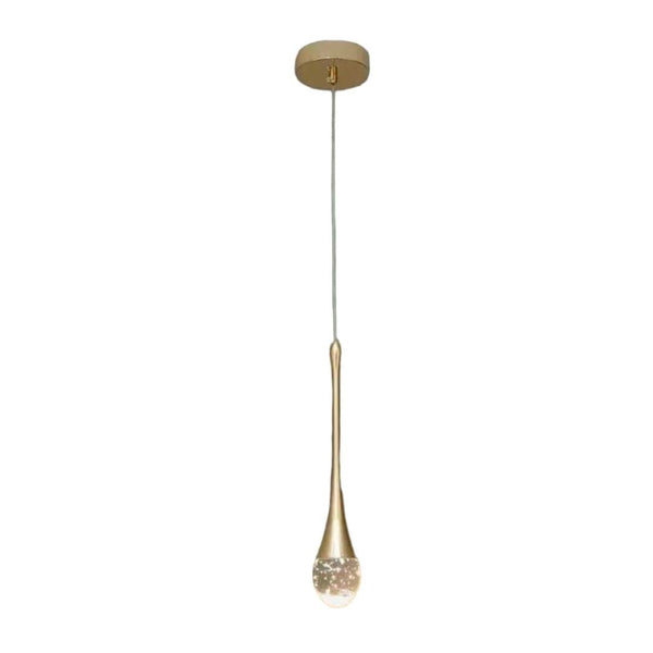 Lustre Pendente de Luxo em Gota Crystals Pendente - 0015 Viva Lumi 
