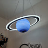 Lustre Pendente Decorativo Saturno Lustre - 0022 Viva Lumi 