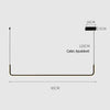 Lustre Pendente Line Plus Led - 90cm Lustre - 0011 Viva Lumi 