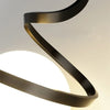 Lustre Pendente Orbit Spiral em LED Pendente - 0036 Viva Lumi 