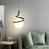 Lustre Pendente Orbit Spiral em LED Pendente - 0036 Viva Lumi 