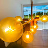 Lustre Pendente Rubi Moderno [Iluminação - Lustre] - Lustre Nórdico Minimalista Rubi Viva Lumi 