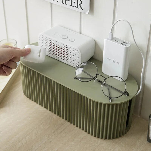 Organizador de Cabos - Proteção de Tomadas e Fios Organizador de Cabos - Proteção de Tomadas e Fios - Coleção Orgaização Viva Lumi 
