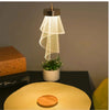 Pendente Cristal Acrílico Véu [Iluminação - Pendente] - Pendente Cristal Acrílico Véu Viva Lumi 