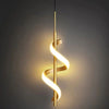 Pendente Espiral Minimalista [Iluminação - Pendente] - Pendente Espiral Minimalista Viva Lumi 