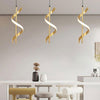 Pendente Espiral Minimalista [Iluminação - Pendente] - Pendente Espiral Minimalista Viva Lumi 