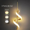 Pendente Espiral Minimalista [Iluminação - Pendente] - Pendente Espiral Minimalista Viva Lumi 
