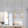Pendente Espiral Minimalista [Iluminação - Pendente] - Pendente Espiral Minimalista Viva Lumi 
