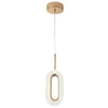 Pendente Luxo Cristal Oval [Iluminação - Pendente] - Pendente Luxo Cristal Oval Viva Lumi 1 