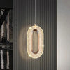 Pendente Luxo Cristal Oval [Iluminação - Pendente] - Pendente Luxo Cristal Oval Viva Lumi 
