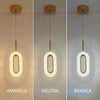 Pendente Luxo Cristal Oval [Iluminação - Pendente] - Pendente Luxo Cristal Oval Viva Lumi 
