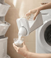Pote Hermético com Medidor Design & Casa Lavanderia 01 - Porta Sabão em Pó Lavanderia 02 Viva Lumi 1800ml 