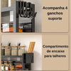 Prateleira para Cozinha 3 Andares [Cozinha] - Prateleira para Cozinha 3 Andares Viva Lumi 