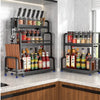 Prateleira para Cozinha em Aço Inox Prateleira para Cozinha em Aço Inox - Coleção Cozinha Viva Lumi 2 Andares 