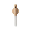 Smart Stick LED Recarregável [Iluminação - Arandela] - Smart Stick LED Recarregável Viva Lumi 1 Madeira Clara Branco Quente (Amarelo)