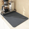 Tapete Escorredor de Louça Tapete Escorredor de Louça - Coleção Decoração Viva Lumi Cinza 40X50CM 