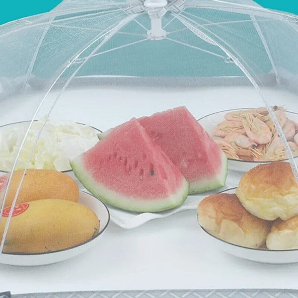 Tela Protetora de Alimentos Cinza Dobrável Tela Protetora de Alimentos Cinza Dobrável - Coleção Coziha Viva Lumi 